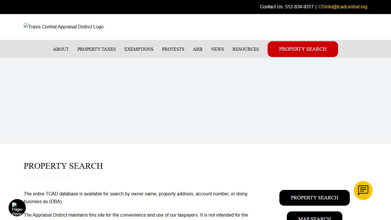 Property Search Travis Central Appraisal District